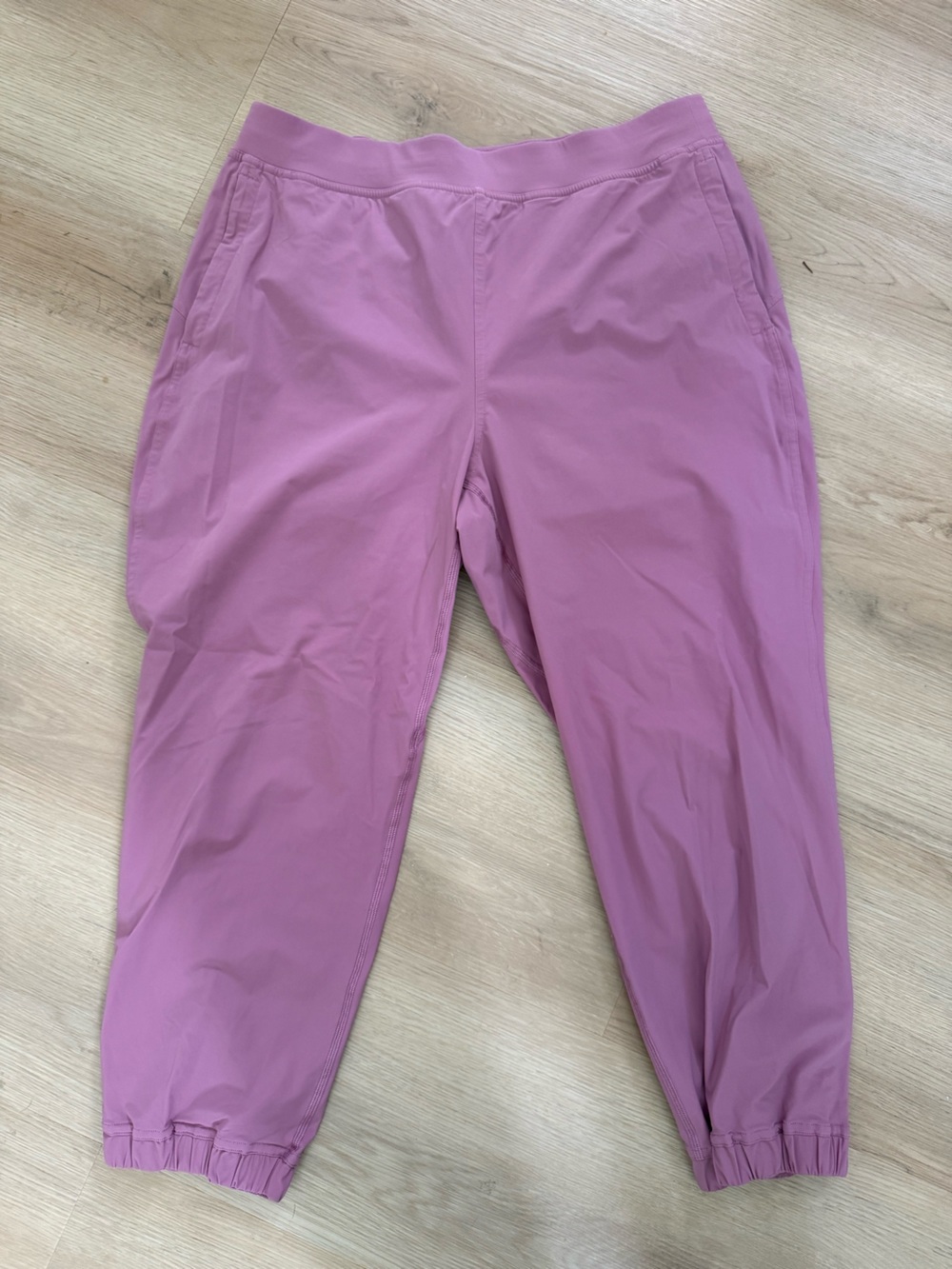 Lululemon Adapted State High-Rise Cropped Jogger size 10 velvet dust